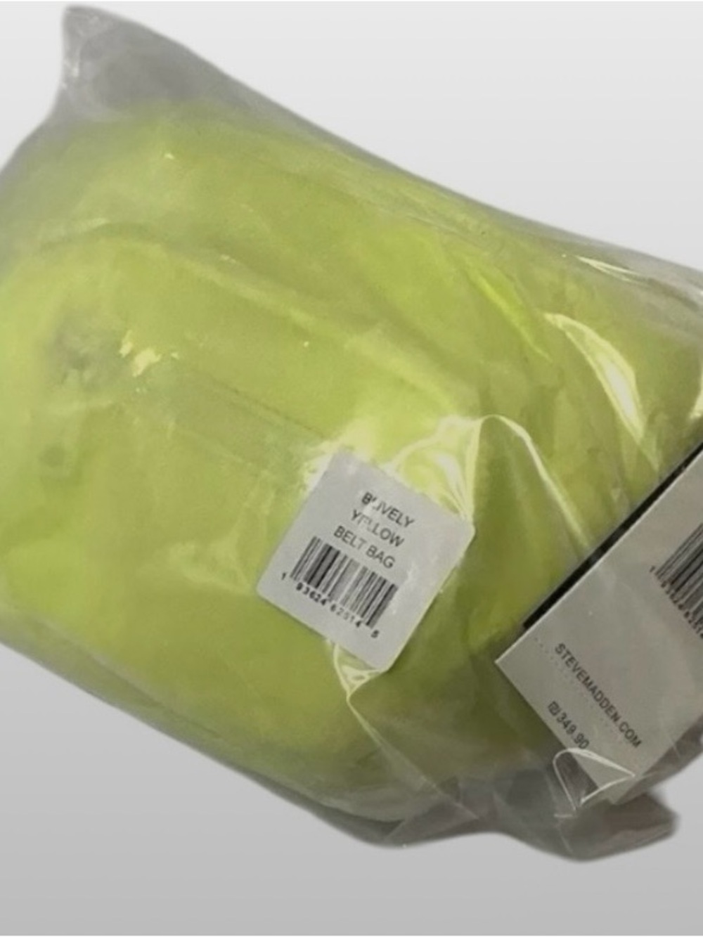 Steve Madden BLively Neon Yellow Convertible Belt Bag NWT - Picture 12 of 12